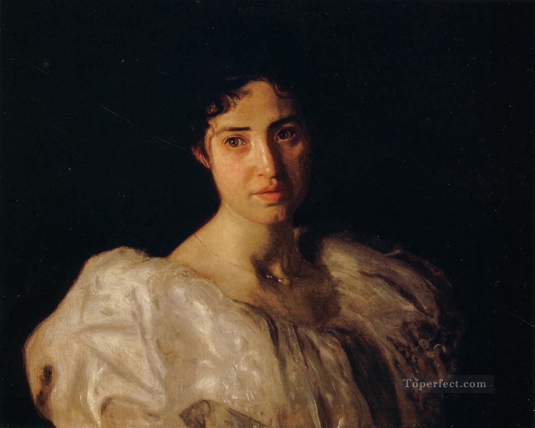 ルーシー・ルイスの肖像 リアリズムの肖像 トーマス・イーキンス油絵